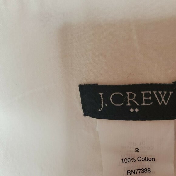 J. Crew Women's Size 2 Polka Dot Flared Skirt Lined - Picture 4 of 8